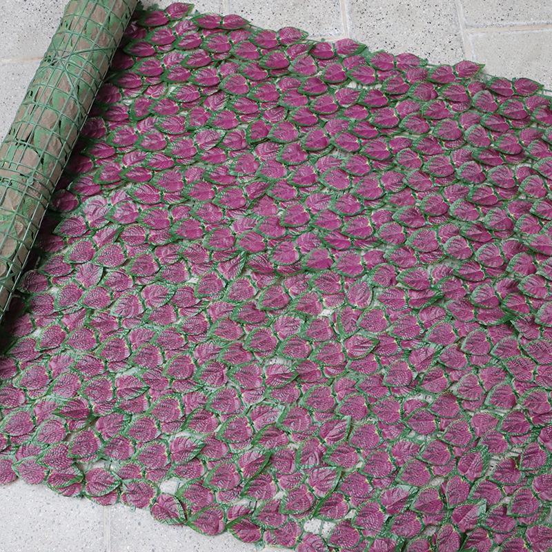 Artificial Green Plant Fence Vines & Ceiling Decoration Sunshade Net