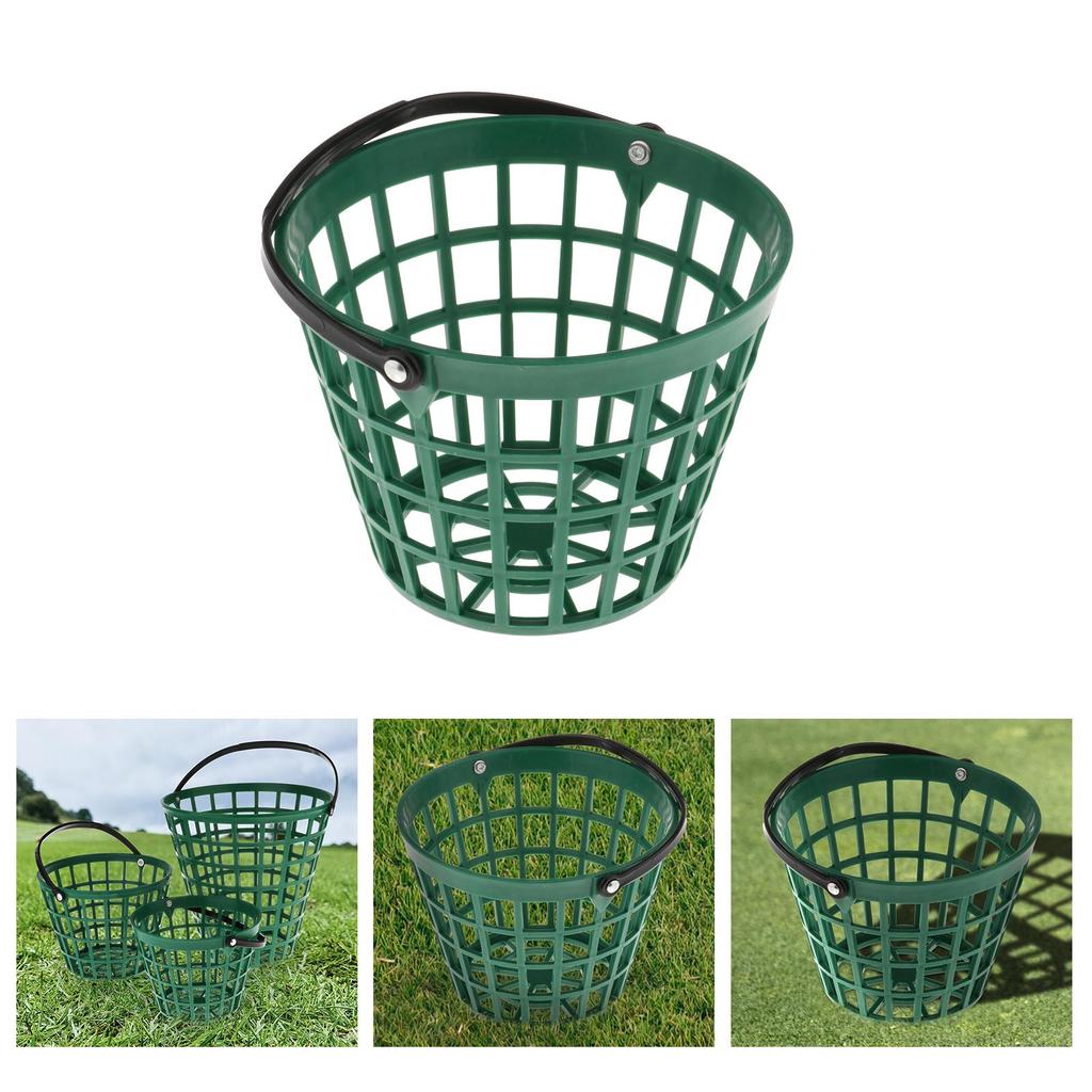 Golf Ball Storage Basket with Carry Handle for Indoor And Outdoor Use