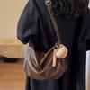 Underarm Bag for Niche Women Fashion Retro Dumpling Bags Versatile Crossbody Bag Women's  Trendy Shoulder Bag Purses Handbags