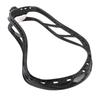 Unstrung Lacrosse Head Nylon High Strength Lacrosse Stick Head Replacement for Competition Sports Training Black