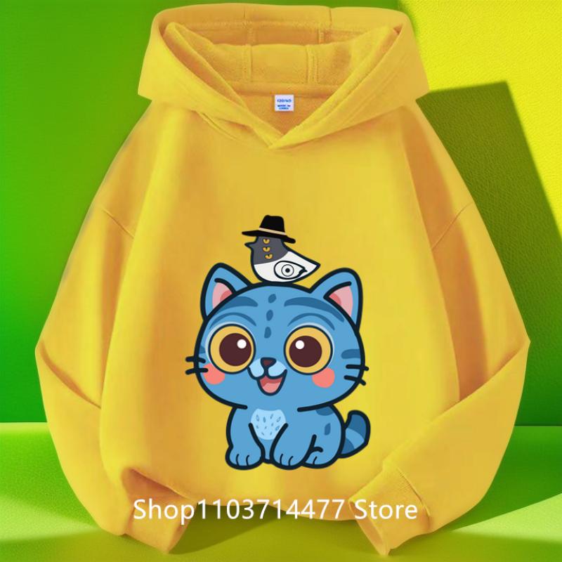 KPop Demon Hunters Huntrix Boys Hoodies Girl Fashion Hoodie Children Casual Pullovers Sweaters Long Sleeves Kids Autumn Clothes