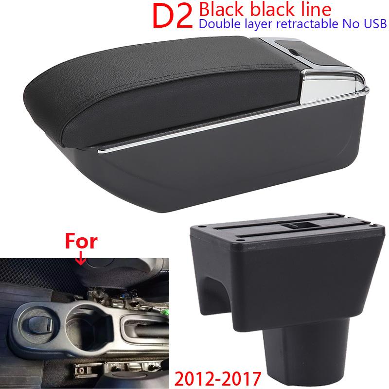 For Renault Duster Armrest For Nissan Terrano 3 Renault Duster Oroc 2012-2018 Car Armrest Box Storage Box Parts Car Accessories