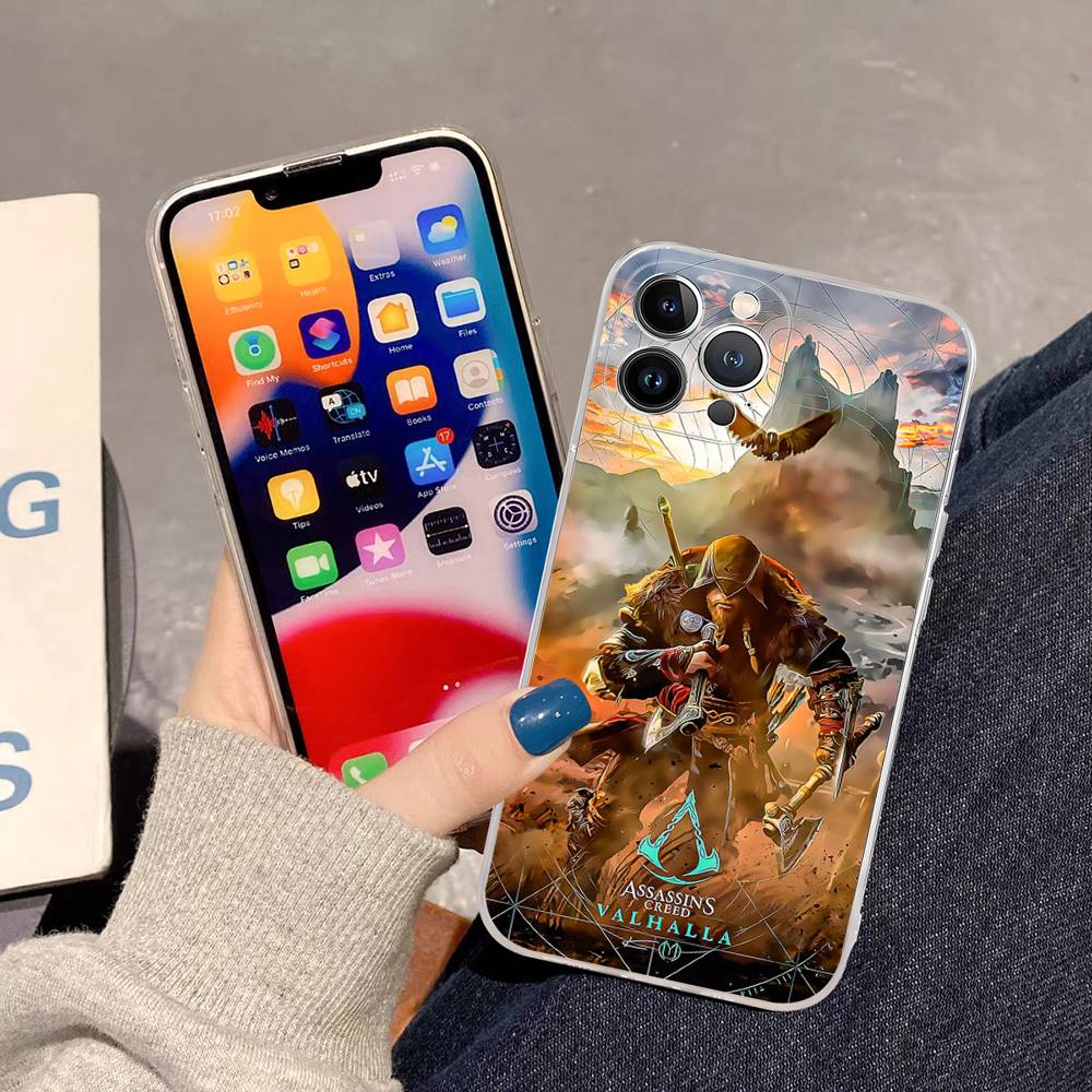 

Смешной Чехол для Телефона A-Assassins Game C-Creed Для IPhone 17 16 15 14 13 12 11 Pro Max Plus Мягкий Чехол Персонализированный DIY iPhone 12pro max