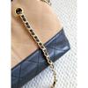 New Xiaoxiangfeng sheepskin and frosted leather rhombus chain DIY buckle tote leisure bag