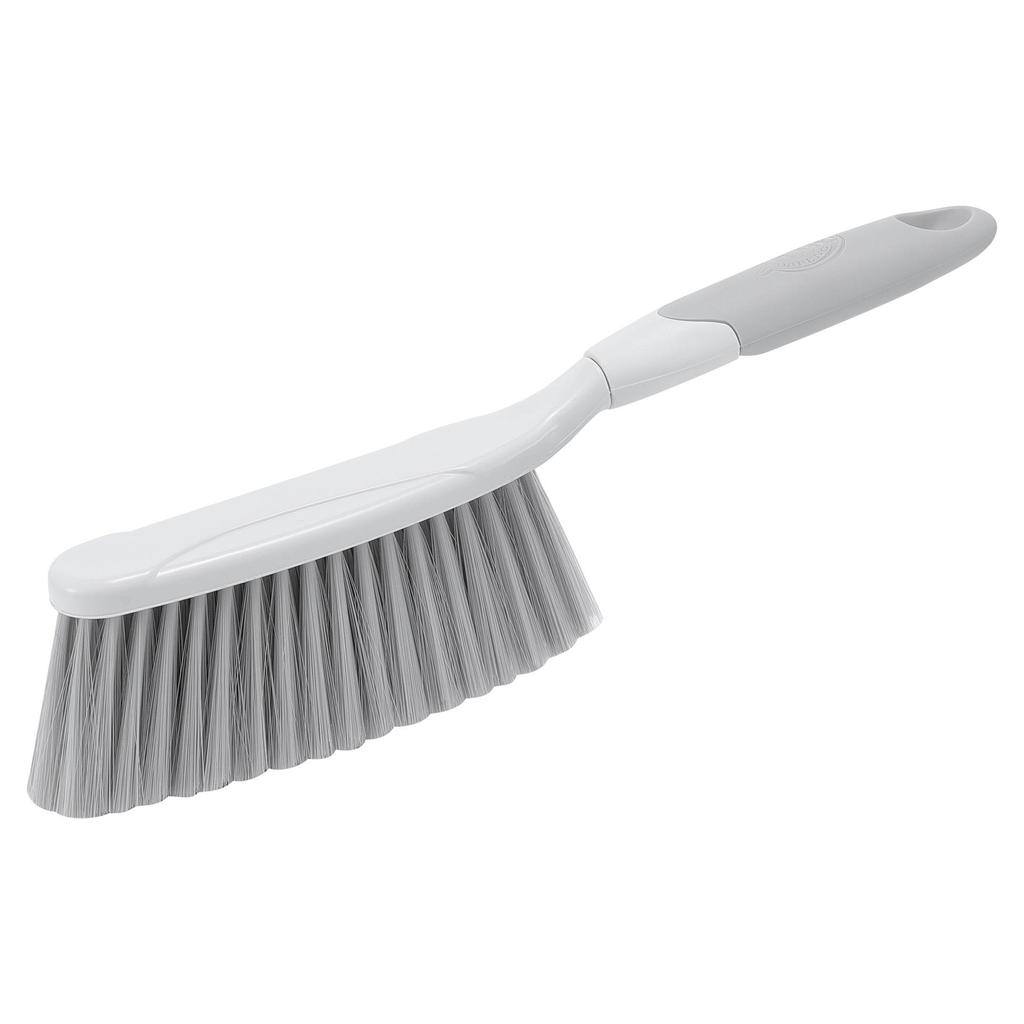 Long-Handled Soft Bristle Bed and Carpet Cleaning Brush