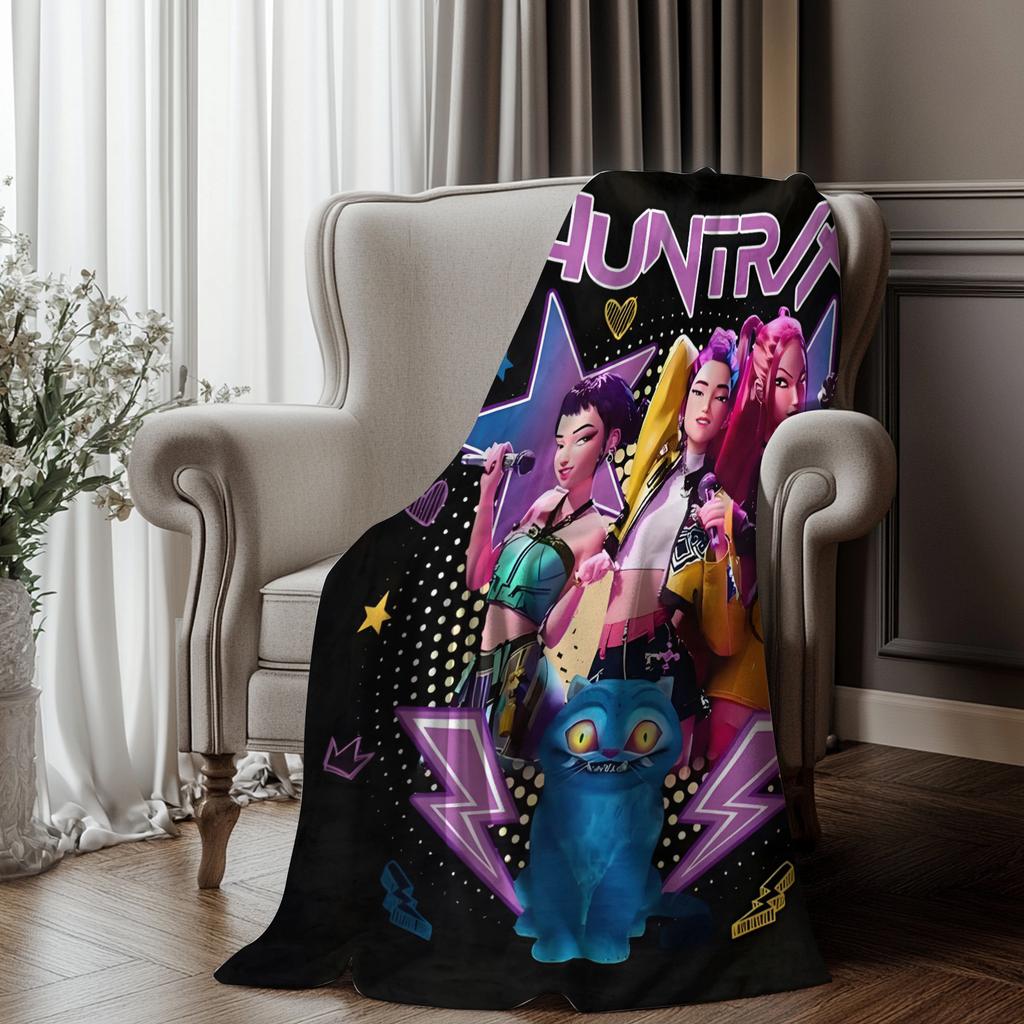 150*200cm Anime Peripheral Printed Warm Blanket