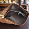 Simple Large Capacity Women Long Wallets PU Zipper Clutch Bag Wrist Strap Multifunctional Money Pouch Female Phone Purses