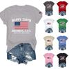 Damen T-Shirts Kurzarmshirts Pullover Sommer Frühling Oberteile Blusen