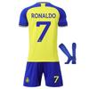 Jugend Fußballtrikot Ronaldo Fußballtrikot 150-160 cm Gelb Polyester Schnelltrocknend Kinder Trainingssportbekleidung Fan Edition