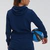 Under Armour Sports Casual Knit Hooded Training Sweatshirt Women sweatshirt Academy-Blue 21600304-408