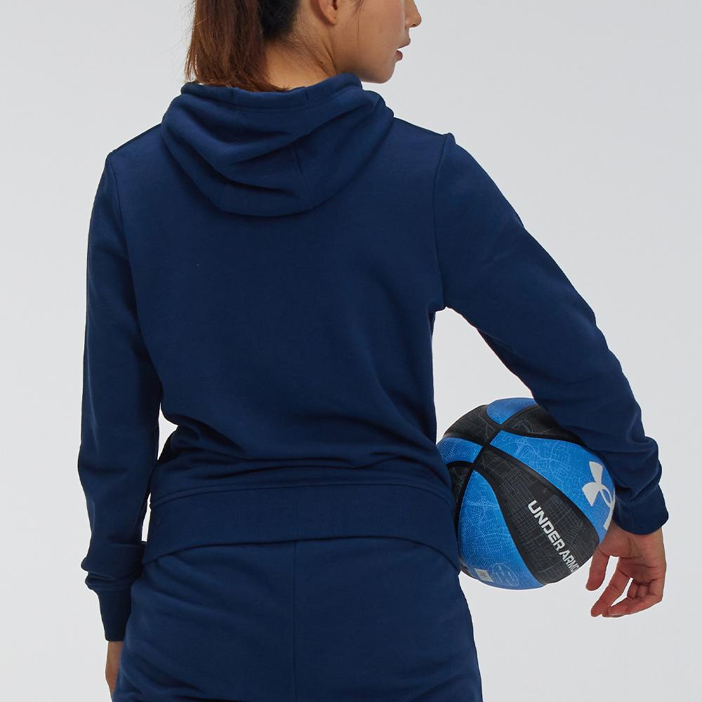 Under Armour Sports Casual Knit Hooded Training Sweatshirt Women sweatshirt Academy-Blue 21600304-408