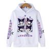 Kids Streetwear Kuromi Children's Hoodie Cute Sweatshirt Manga Kid Girl Boy Top Hoody Clothes