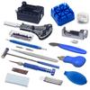 TuxFezug Watch Repair Tool Kit: Watch repair and maintenance tool set for watch band adjustment, including link removal, band replacement, and