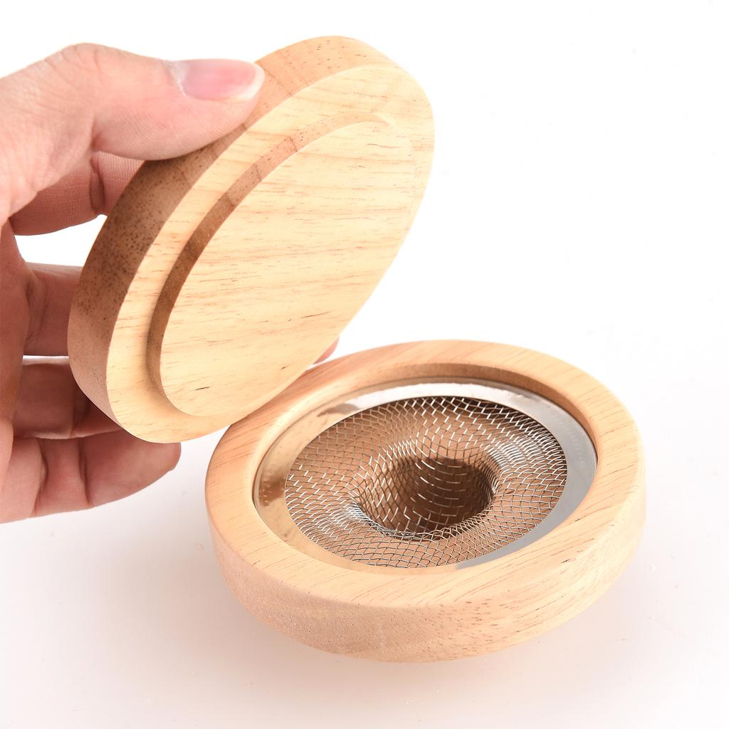 Cocktail Smoker Wooden Drink Smoker Infuser Solid Wood Cocktail Smoker Box for Bourbon Whiskey