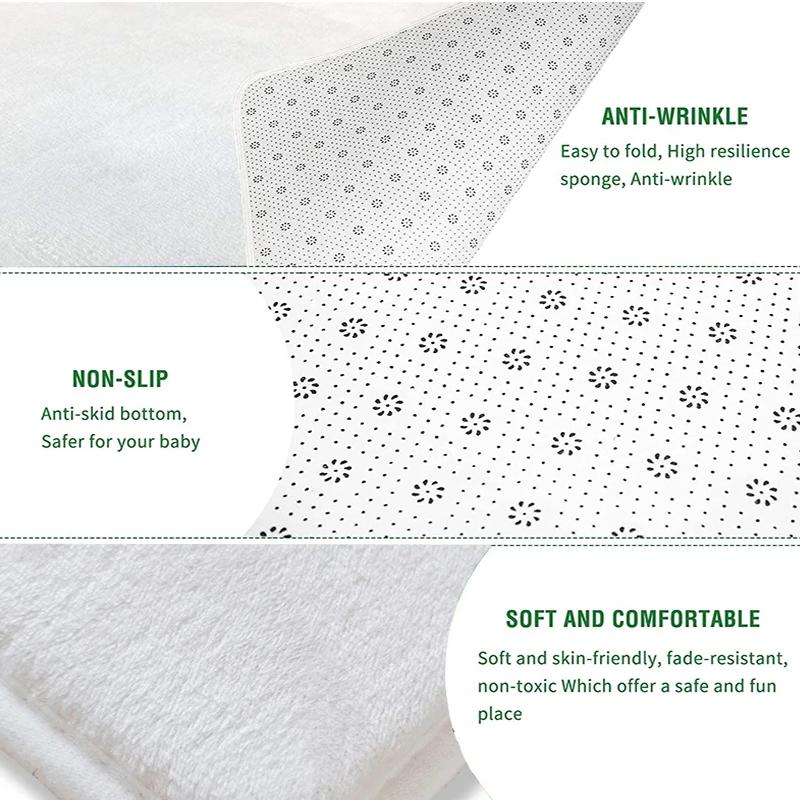 Transportation Track Crawling Mat Children's  Living Room Carpet Non-slip Machine Washable Area Rug for Kid’s Bedroom Floor Mat