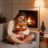 Cool Cat Stuffed Animal With Cartoon Design For Kids Room Decor And Playtime