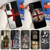 Templar Knight Case For Xiaomi Redmi Note 12 Pro 8 9 10 11 Pro Note 12S 10S 11S 9S 9C 10A 10C 12C Cover