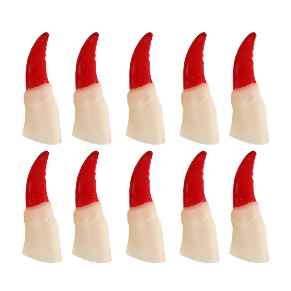 Costume Children For Women Men Rubber Fake Finger Set Halloween Prop  Halloween Supplies Witch Nose Wicked Witch Decor