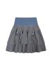 Tuomio Rolling Midi Skirt [Charcoal]