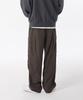 Musinsa Standard Nylon One-Tuck Parachute Cargo Pants [Brown]
