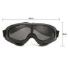 Cosplay Tactical Goggles Shooting Sunglasses with Black Anti-Fog Scratch-Resistant Lenses for Paintball Motorcycle Windproof Eye Protection Wargame
