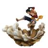 One Piece Action Figure 20th Gk Monkey D Luffy Battle Ver The Battle Over The Dome 17cm Model Collection Toy Desktop Decoration