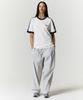 REEBOK Wide Parachute Pants - Light Grey