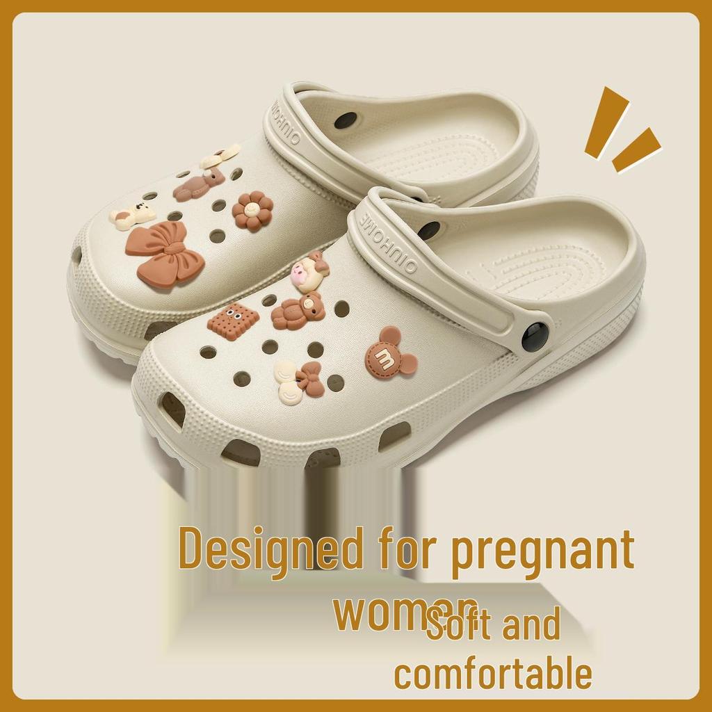 Lidani 2025 Kids' Anti-Slip Closed-Toe Crocs-Style Sandals