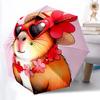 1pc Hamster SunglassesAutomatic Open/close Folding Umbrella, Compact Portable Travel Umbrella, Perfect Birthday/Holiday, Cute Umbrella Y021