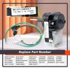 115V Refrigerator Evaporator Fan Motor for W10128551 and 8170894 Cooling Fan Motor Replacement Refrigerator Parts