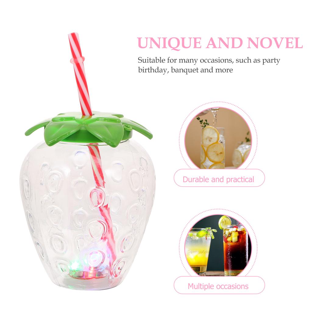 Leuchtende Ananasbecher LED-Becher mit Licht Leuchtender Trinkbecher Trinkflaschen Material