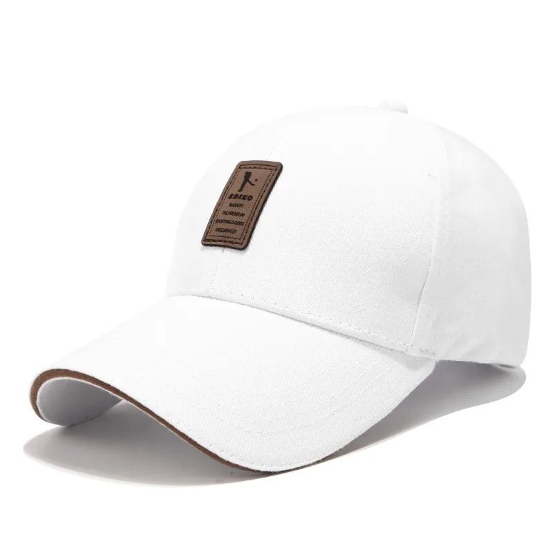 2025 Hot Selling Korean Men's Summer Fashionable Outdoor Sports Sun Hat Casual Cotton Adjustable Baseball Cap