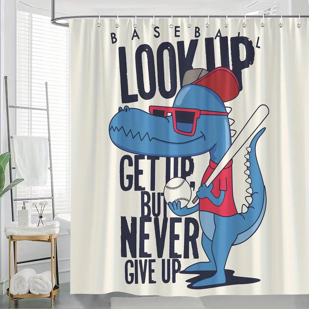 

Pug Shower Curtain - Cute Dog in Red Beret & Striped Shirt, Funny Pet Lover Gift, Waterproof Bathroom Decor Set with Hooks 90x180cm35x71in