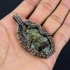 Dragon Blood Jasper 999 Copper Wire Wrapped Pendant, Handmade Gemstone Pendant Jewelry, Gifts For Wife Brand New Pendant
