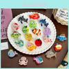 Cute Mini Hair Clips For Women Featuring Ocean Animal Designs In Vibrant Colors