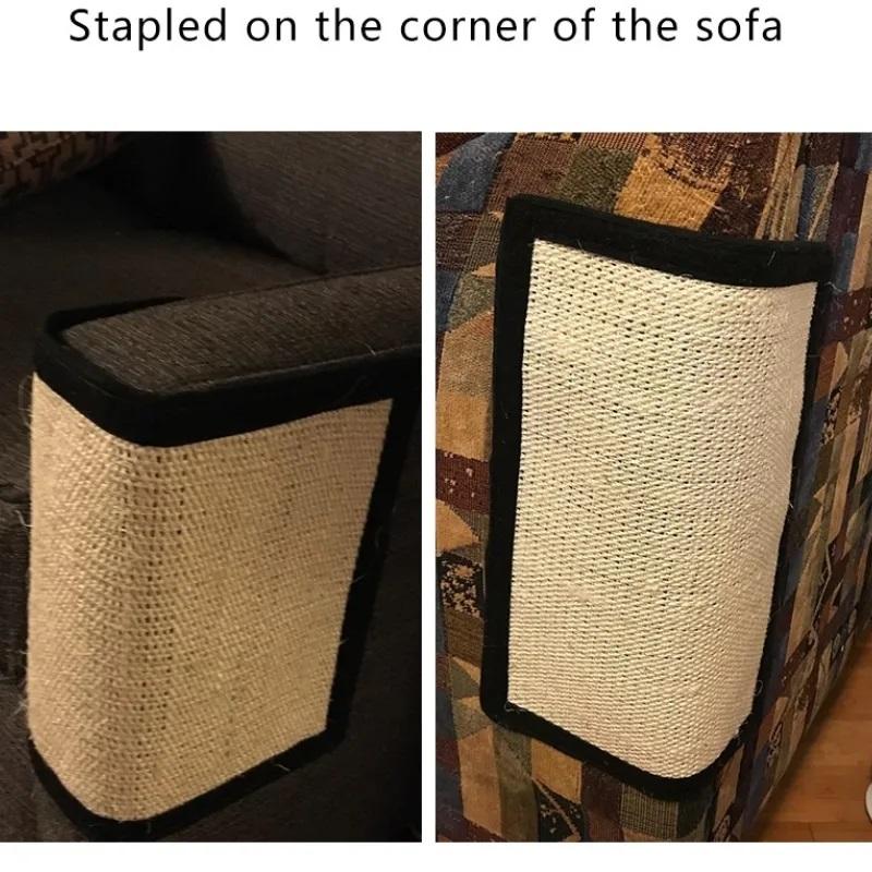 Kratzbaummatte für Katzen, natürliches Sisal, Schutz für Möbel, Fuß- und Stuhlschutz, Kletterbaum, Kratzbrett für Katzen