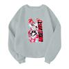 Children's Fashionable Lightweight Long-sleeved Round Neck Pullover With Pockets Printed Pullover