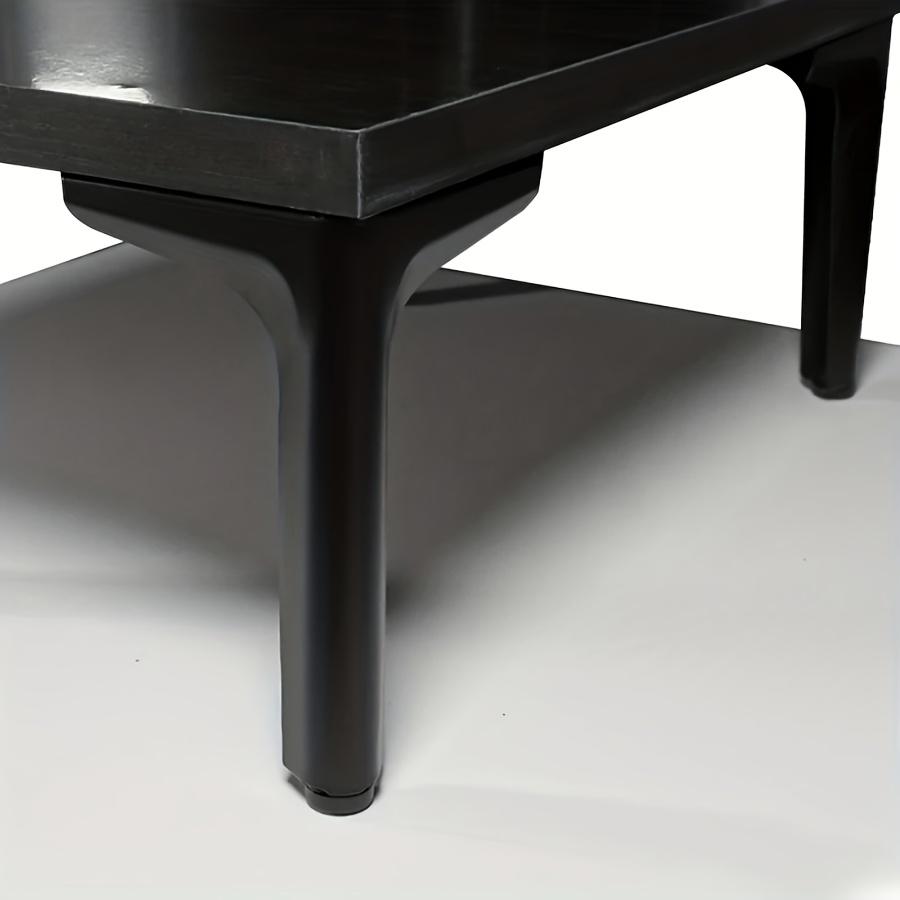 4Pcs Metal Sofa Legs Half Round Three Prong Furniture Support Feet Cabinet Table Bedside Table Hardware Legs Brackets