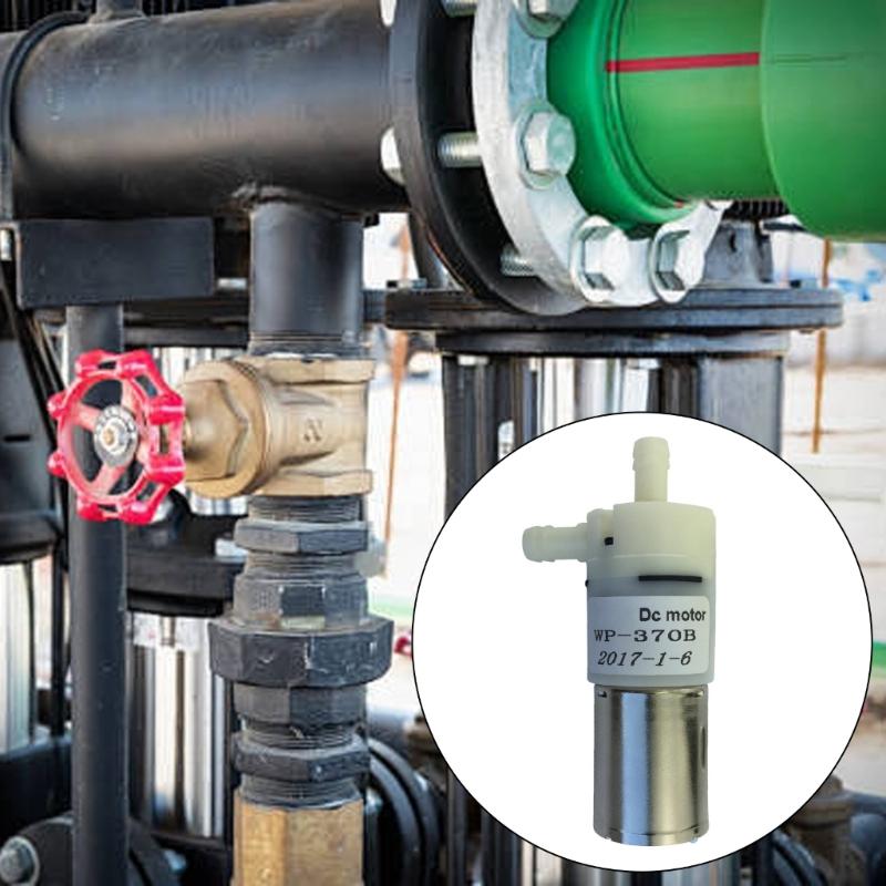 WP-370B 12V High Pressure Pump Household Large Flows Small Water Pump Motor for Coffee Machine, Water Dispenser