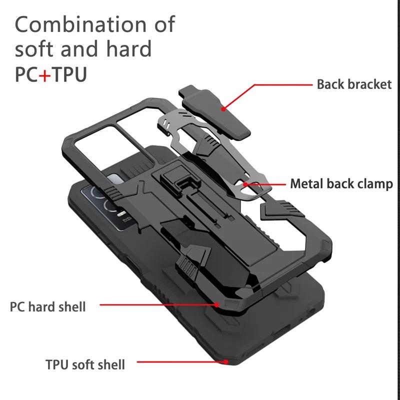 Armor Belt Clip Stand Case For Samsung Galaxy A16 A06 A55 A35 A25 A15 A05S A34 A54 5G Shockproof Protective Cover Fundas