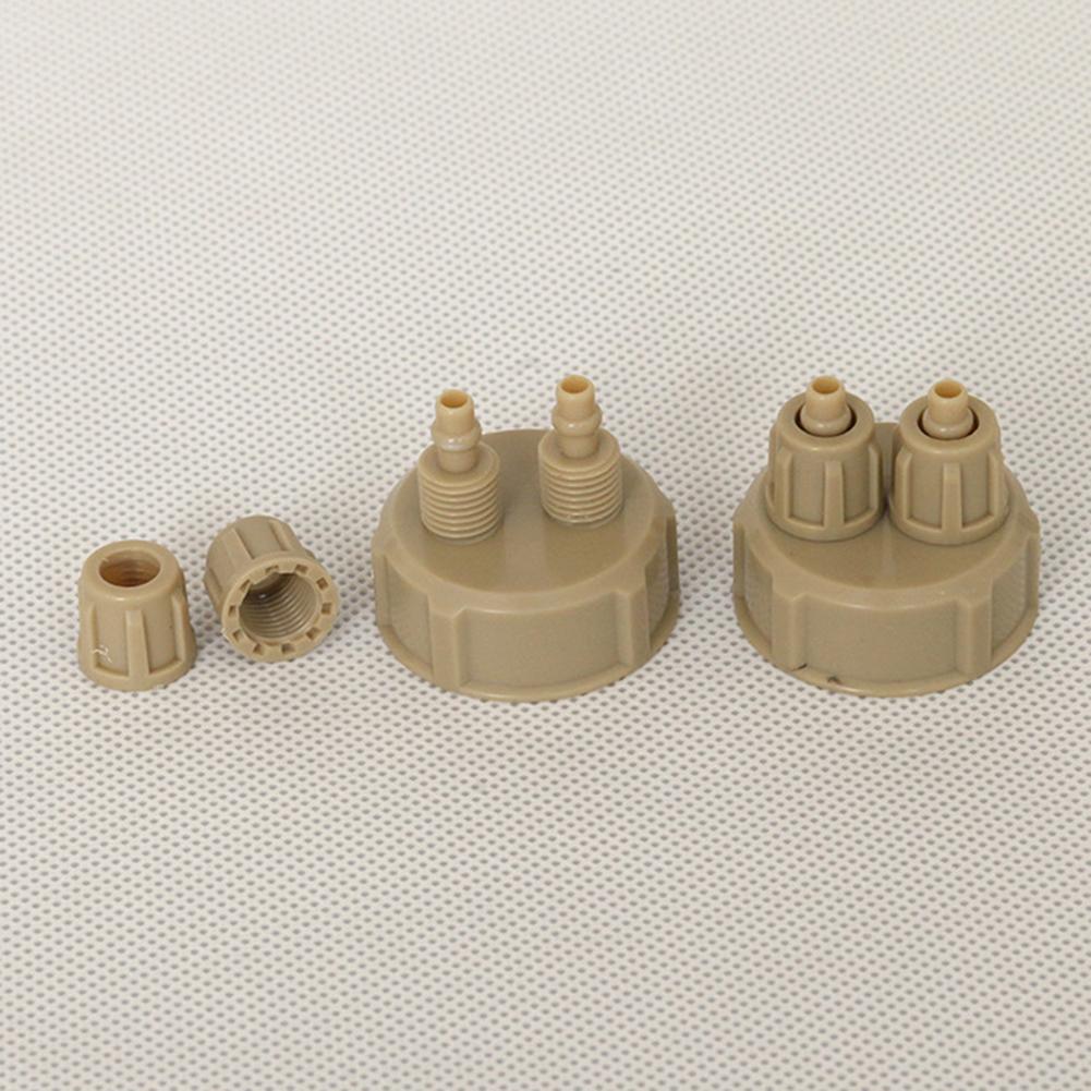 1-6pcs Plastic CO2 Generator Bottle Cap Carbon Dioxide Quick Screw Fish Tank CO2 Generator Bottle Cap Aquarium Supplies