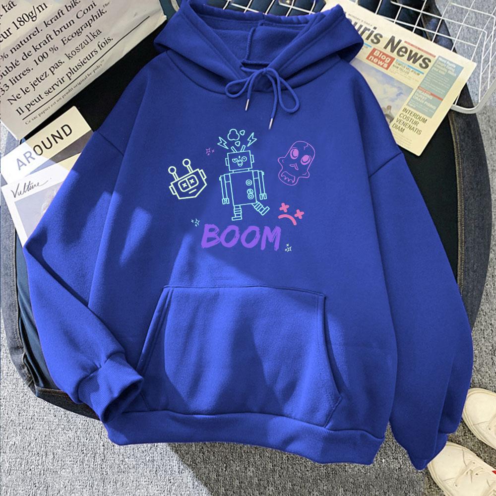 Monkey Boom Jinx  Arcane Game Hoodies You Got Jinxed Graphic Printing Sweatshirt Streetwear Hooded Women Sudadera