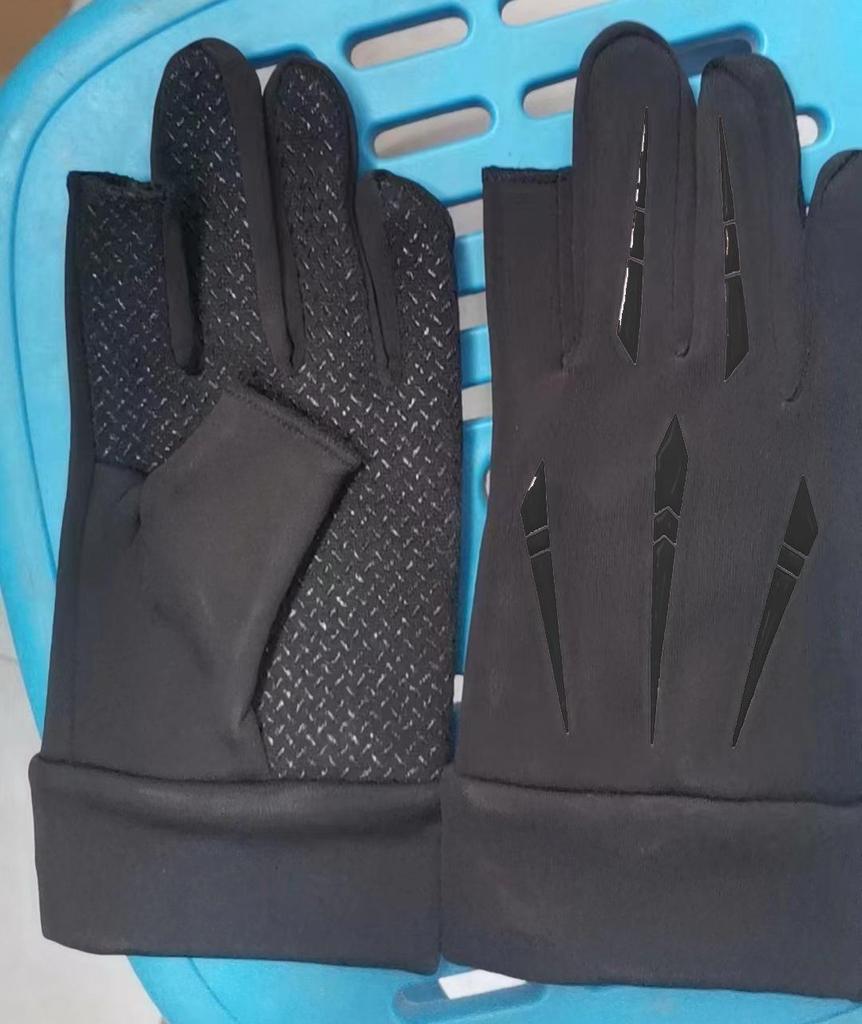 Unisex Touchscreen Winter Gloves: Warm, Non-Slip, Full Finger, Ideal for Outdoor Sports and Fishing.