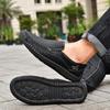 Large Size 48 Handmade Split Leather Men's Casual Shoes Comfortable Men Loafers Moccasins Men Flats Shoes Driving Shoes
