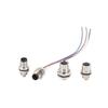 M8 Aviation Plug/Socket: IP67 Oil-Resistant Waterproof 2/8-Core Connector for Industrial Control Systems