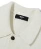 Trillion Wool Boucle Collar Cardigan Knit (Ivory)
