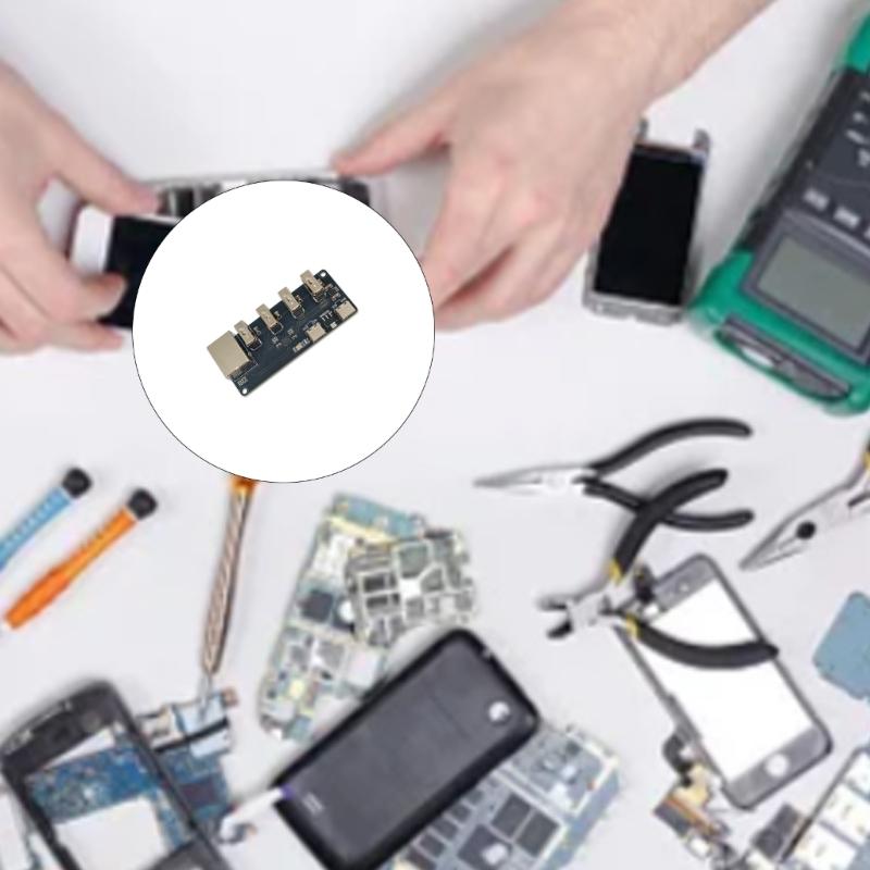 CH339F USB To Ethernet Adapter With 4 USB 2.0 Ports Fast Speed Data Transfer And Wide Device Compatibility