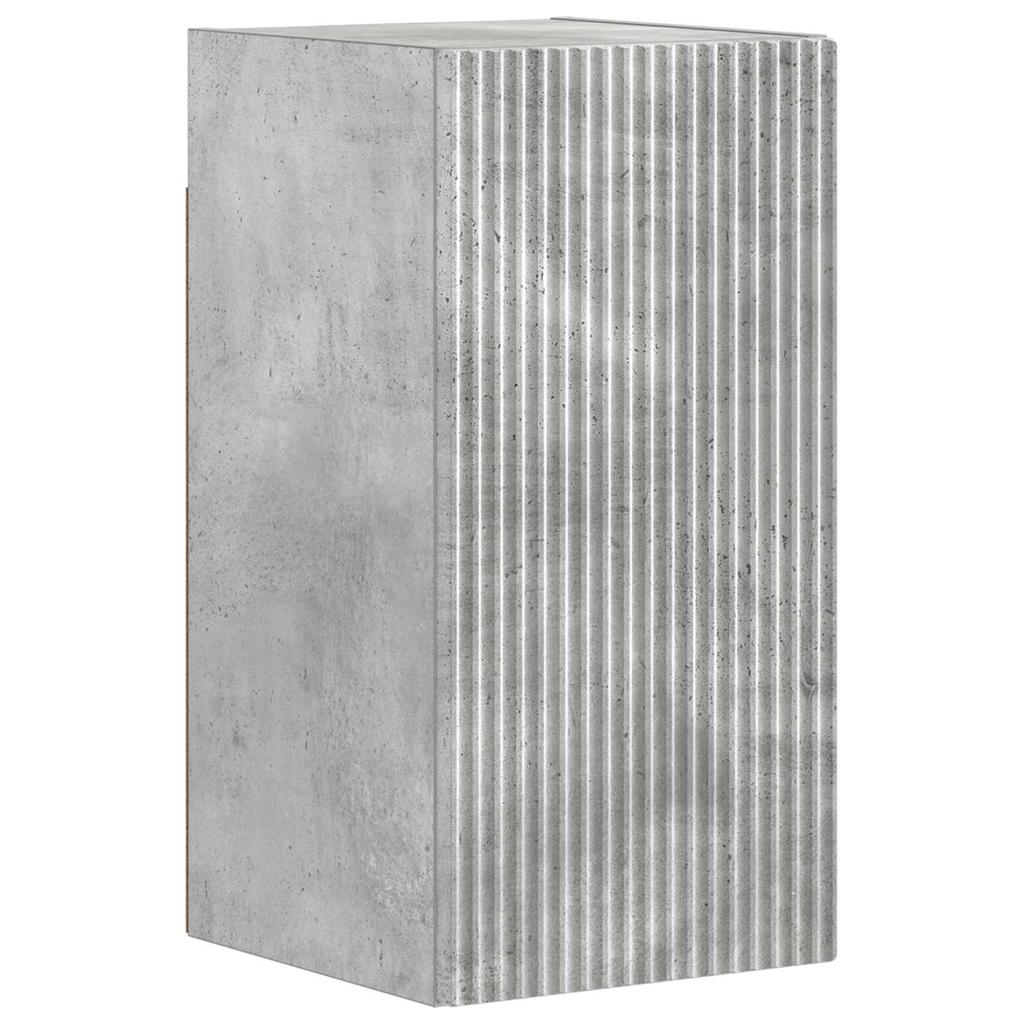 Bathroom Wall Cabinet ARNHEM Concrete Grey 30 x 31 x 59 cm