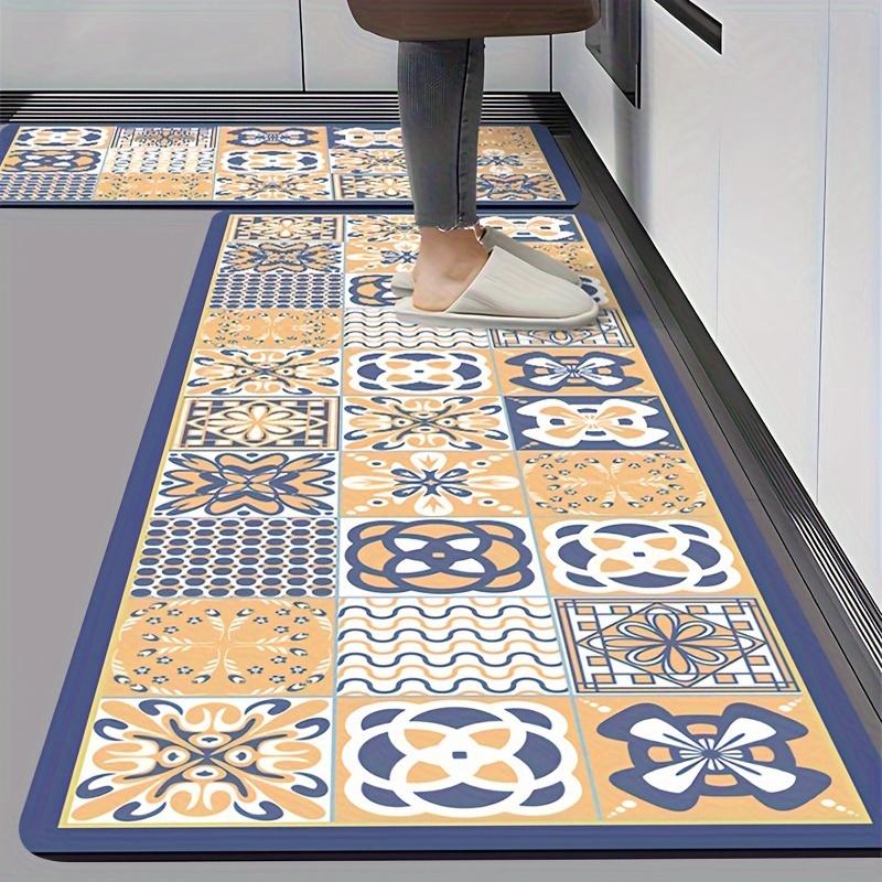 

VIKAMA High-End Luxury Floor Mats Non-Slip Kitchen Rug Bathroom Mat Door MatsRug For Bedroom Carpet For Live Room Welcome Mat 40X60CM (1.3X2FT