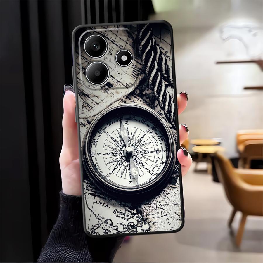 

Phone Cover Case for Xiaomi Redmi Note 14 A1 9 8 7 12 11 14C 10 K80 A4 A5 13 Pro Plus A3 12C 13C A1 K40 A2 Retro Map Table Redmi Note 11 Pro 5G